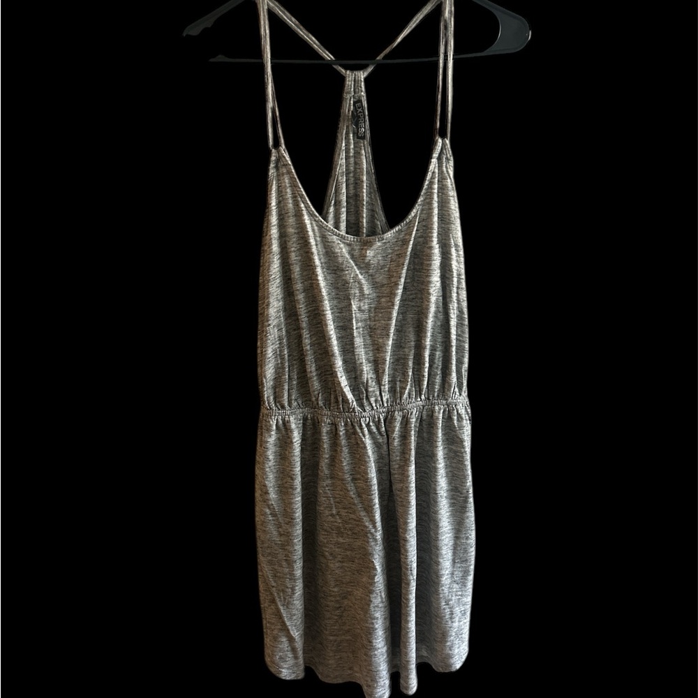 Gray Sleeveless Dress